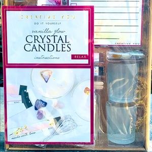 NWT Creative You D.I.Y. Vanilla Glow Candle Kit
